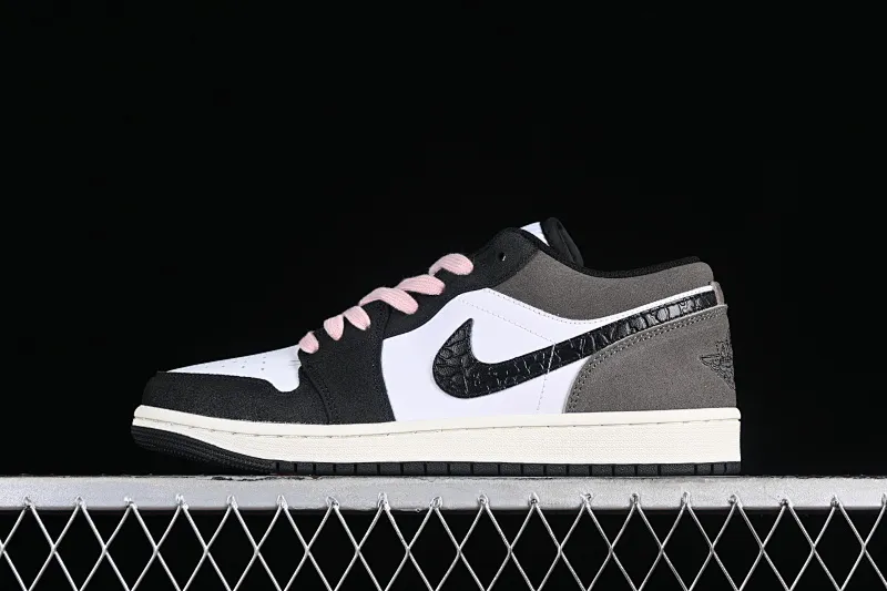 All categories Air Jordan Jordan series basketball shoes Air Jordan 1 Low Air Jordan 1 Low AJ1 Joe 1 Mocha burst pattern low-top cultural casual sneakers DZ4130-201